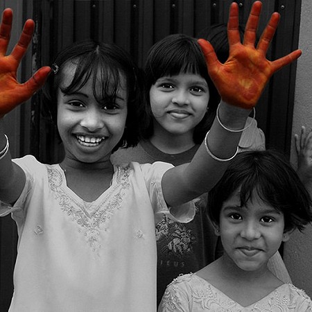 Kids henna party - Sri Lanka