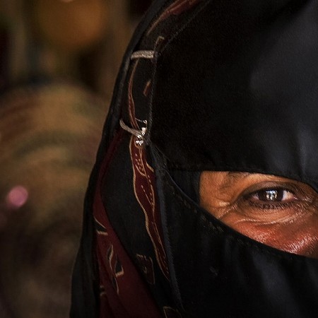 Bedouin woman - Wahiba Sands