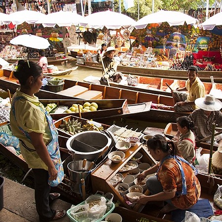 Lunch time - Damnoen Saduak floating market