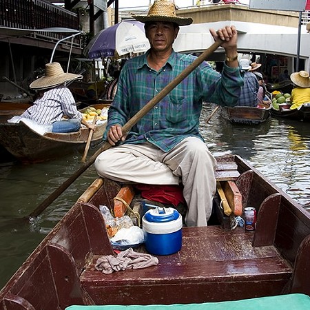 Cruising - Damnoen Saduak floating market