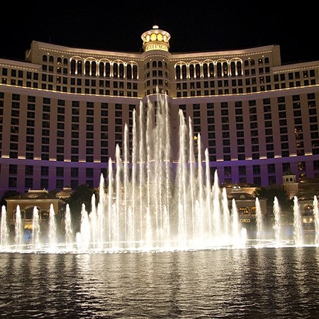 Fountain at the Bellagio Hotel - Las Vegas