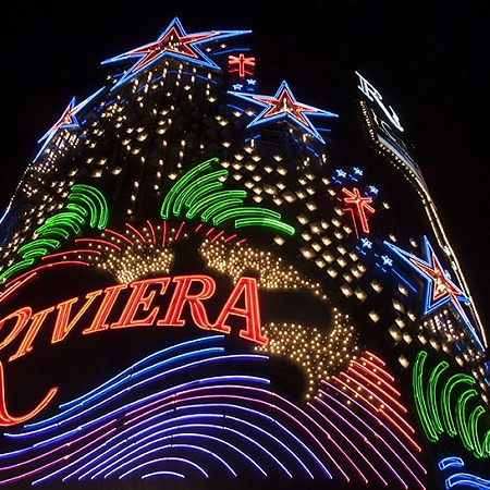 The lights of Las Vegas